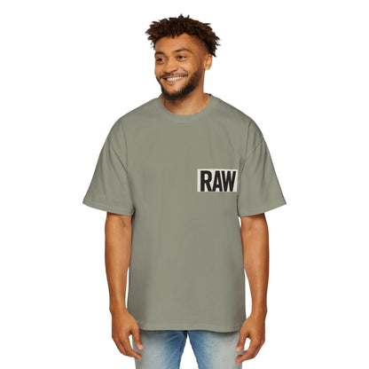 Men's Heavy Oversized Tee - Casual Streetwear, Summer Essential, Graphic T-Shirt, Gift for Him, Trending Fashion Printify