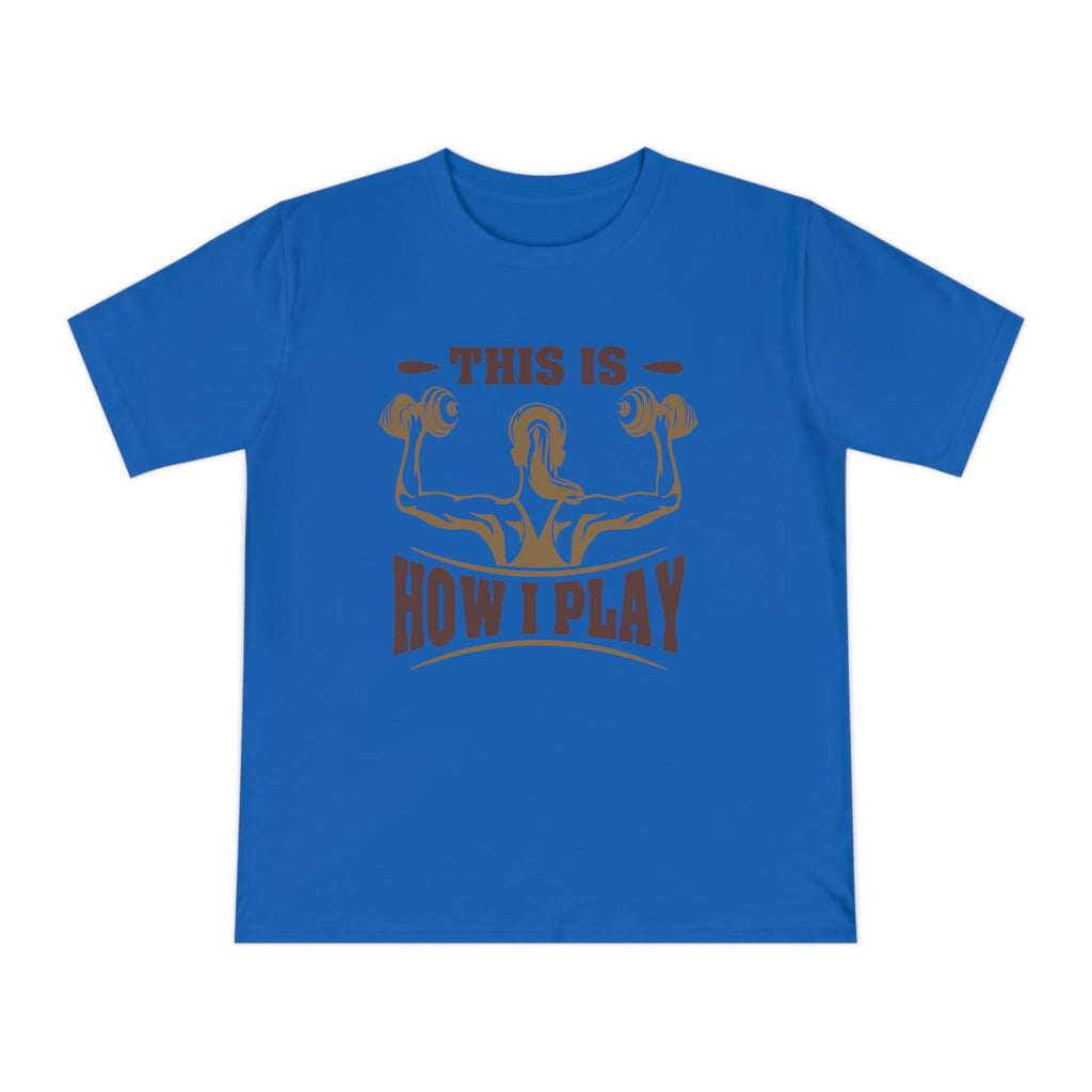 Rcnsons Unisex Classic Jersey 'Play' T-shirt