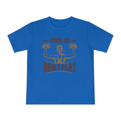 Rcnsons Unisex Classic Jersey 'Play' T-shirt