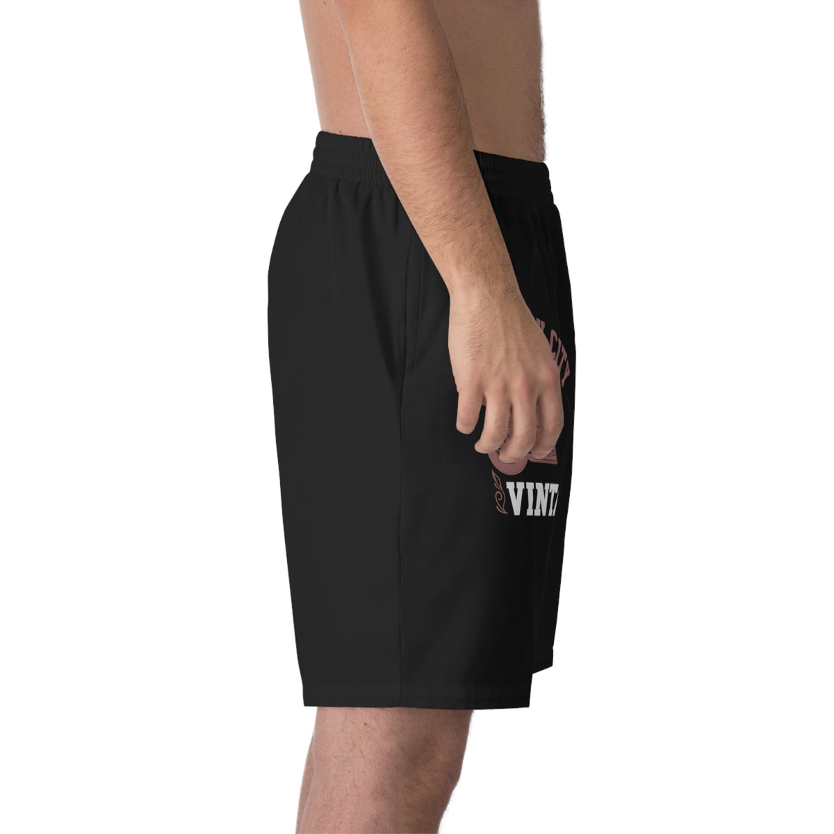 Men's Elastic Beach Shorts (AOP)