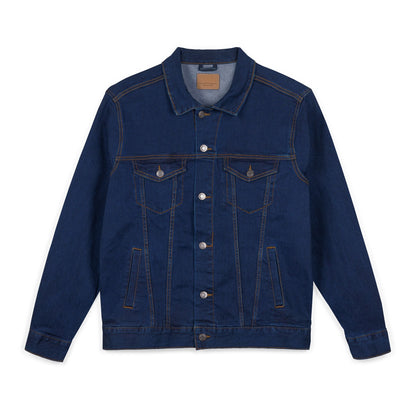 Embroidered Denim Jacket Printify