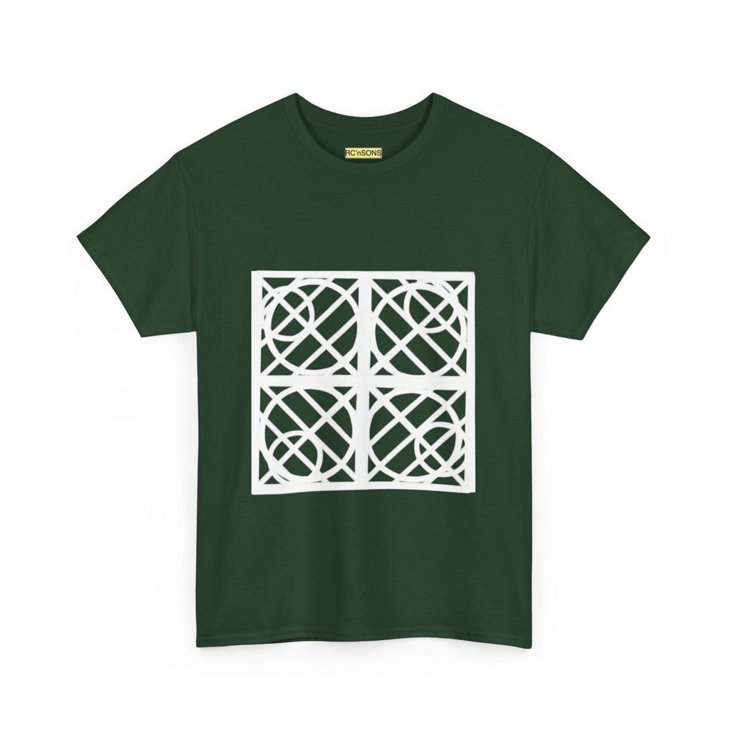 Modern Graphic Tee, Minimalist Cotton Shirt, Casual Unisex Top, Art-Inspired Clothing, Everyday Wear, Gift for Art Lovers Printify
