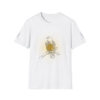 Rcnsons Unisex Softstyle Eagle Sun Wave T-Shirt