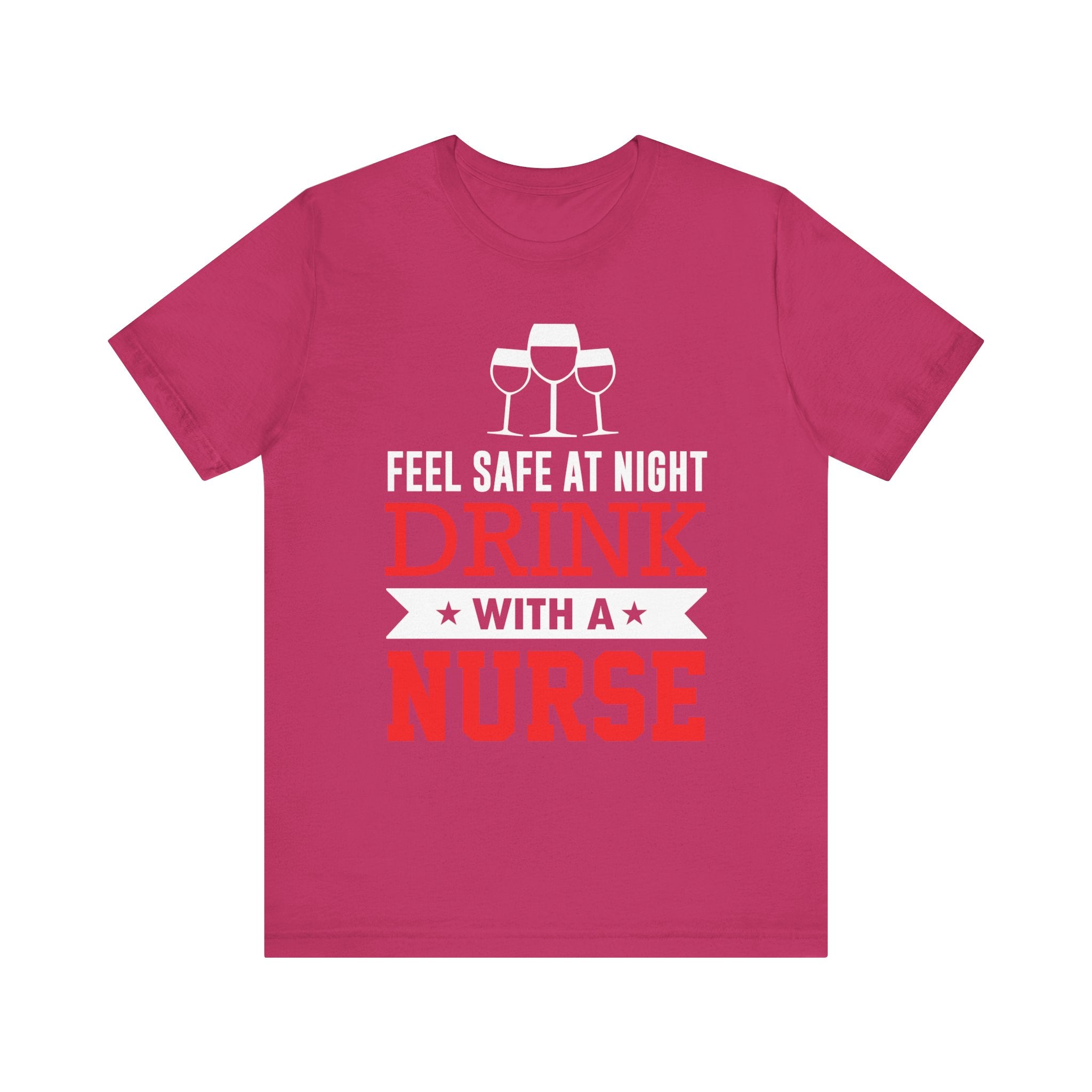 Sentez-vous en sécurité la nuit, buvez un tee-shirt unisexe 