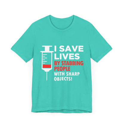 Je sauve des vies Tee unisexe 