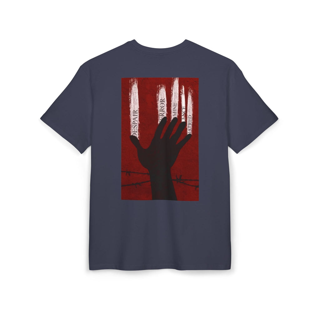 Bold Artistic Oversized Tee, Grunge Style Graphic Shirt, Unisex Urban Fashion, Statement Tee for Streetwear, Gift for Art Lovers Printify