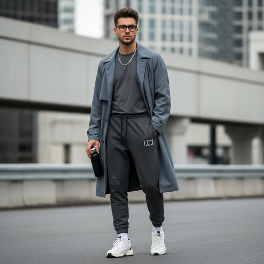 Embroidered Comfort Joggers for Relaxation, Perfect for Lounging, Casual Outings, Gym, Gift for Her, Holiday Essentials Printify