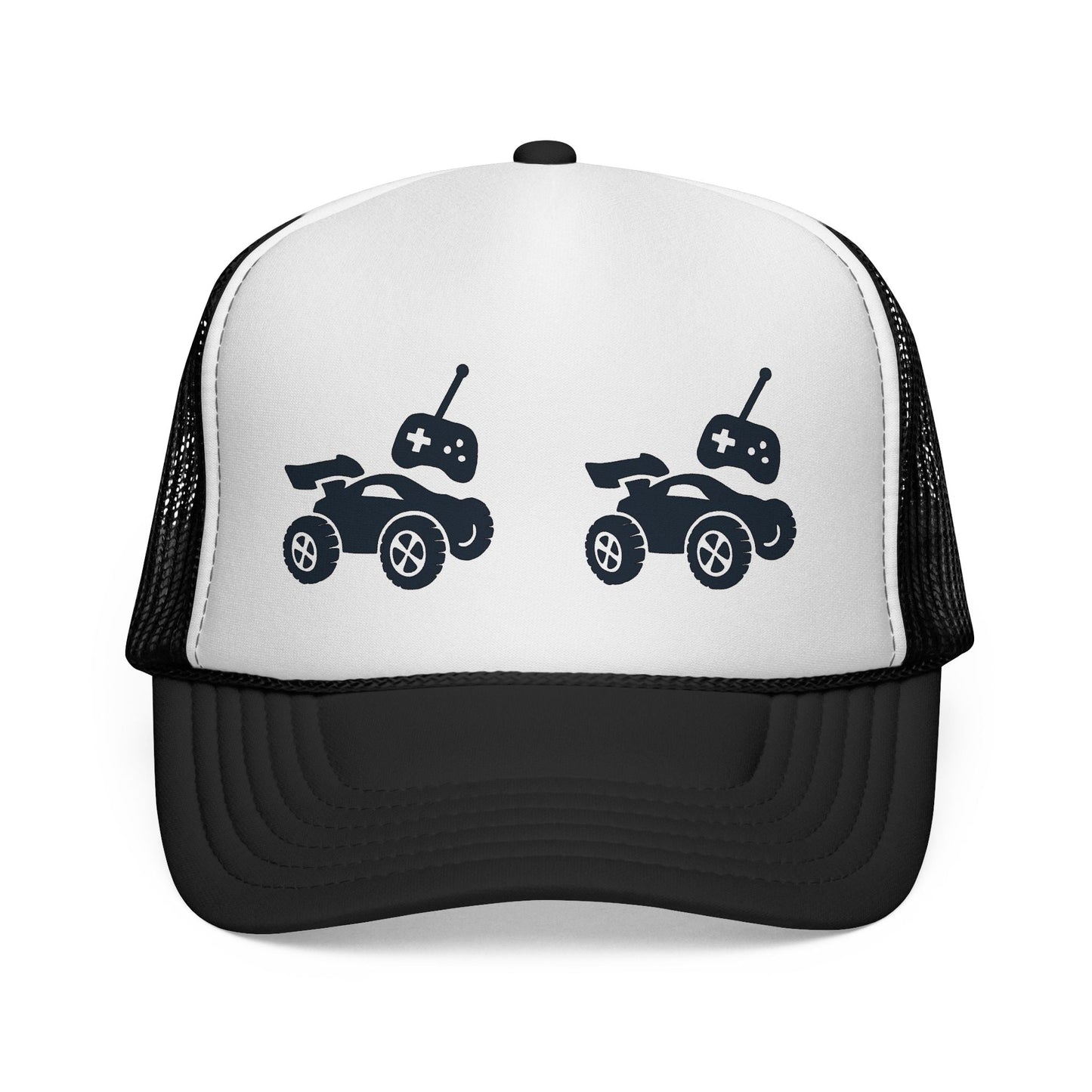 Cool Trucker Caps with ATV Design | Perfect Gift for Outdoor Enthusiasts, Sports Fans, Road Trips, Family Gatherings, Summer Adventures Printify