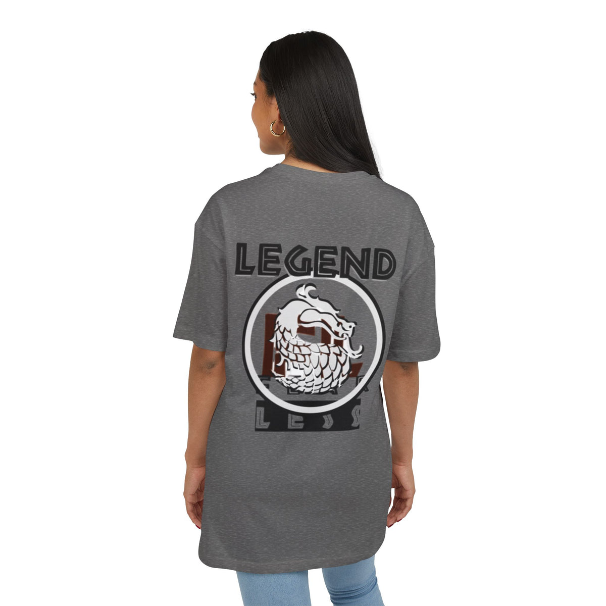 Unisex Heavy Oversize Tee - Legend Graphic Tee for Trendy Style