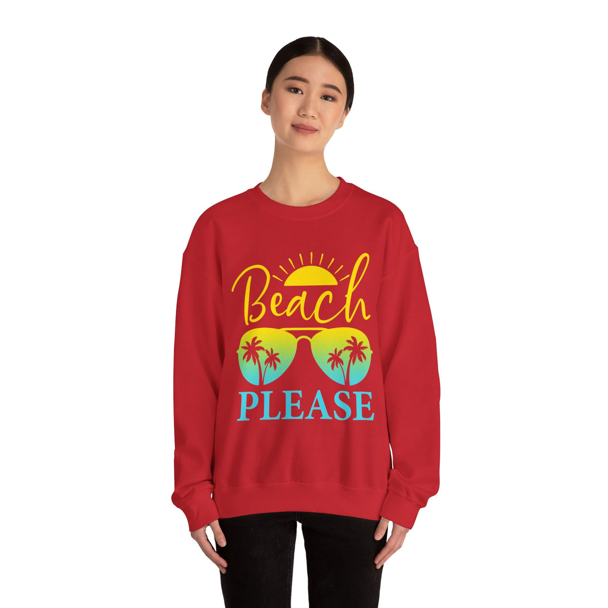 Sweat-shirt unisexe Beach Please 