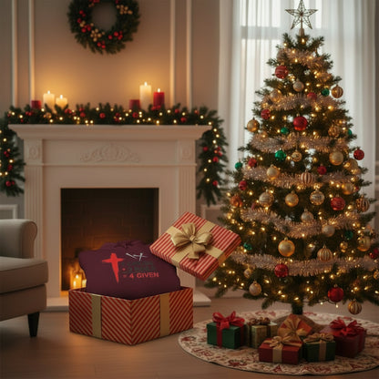 1Cross 3Nails 4Given Unisex Hoodie Printify