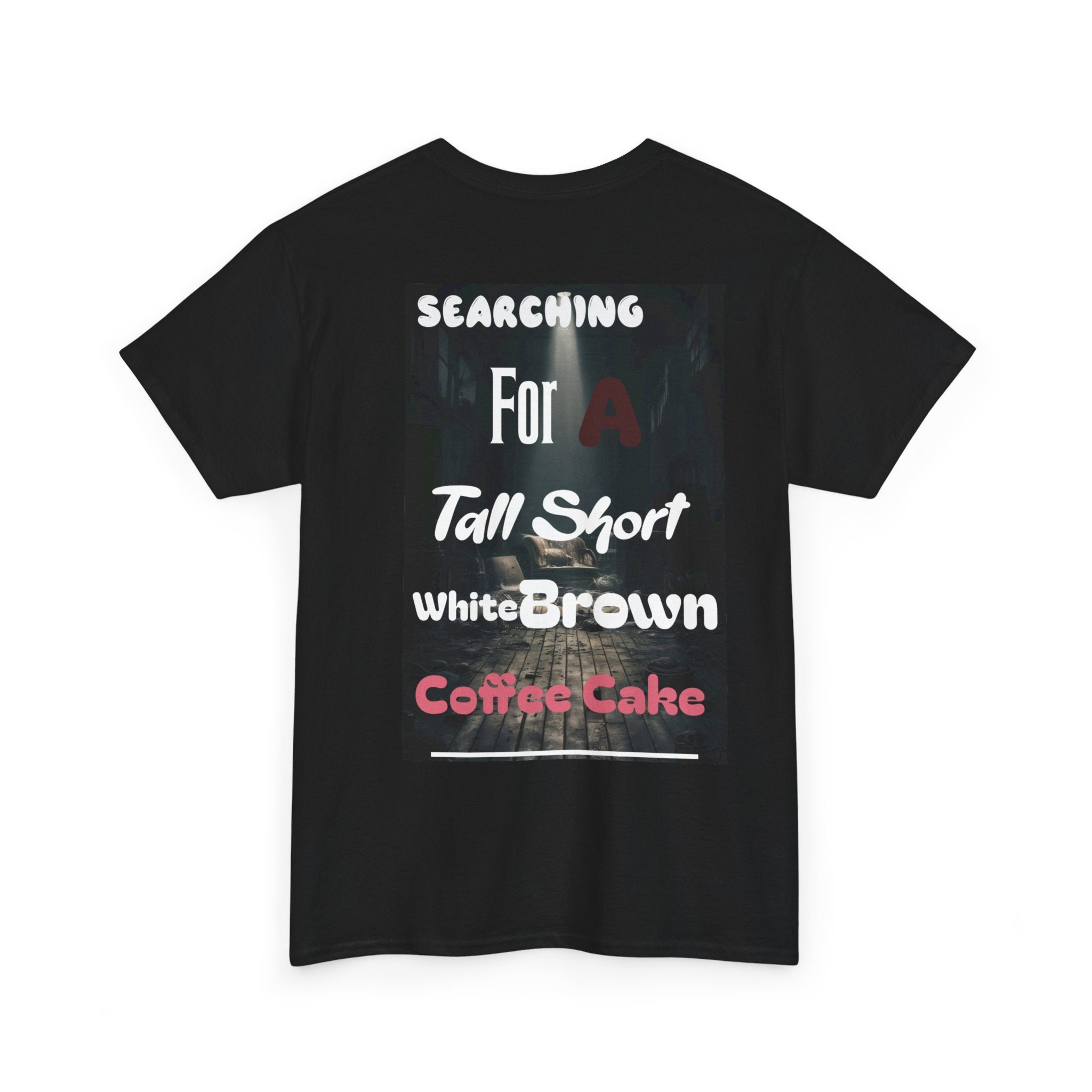 Brown white coffee Cake Cotton Tee