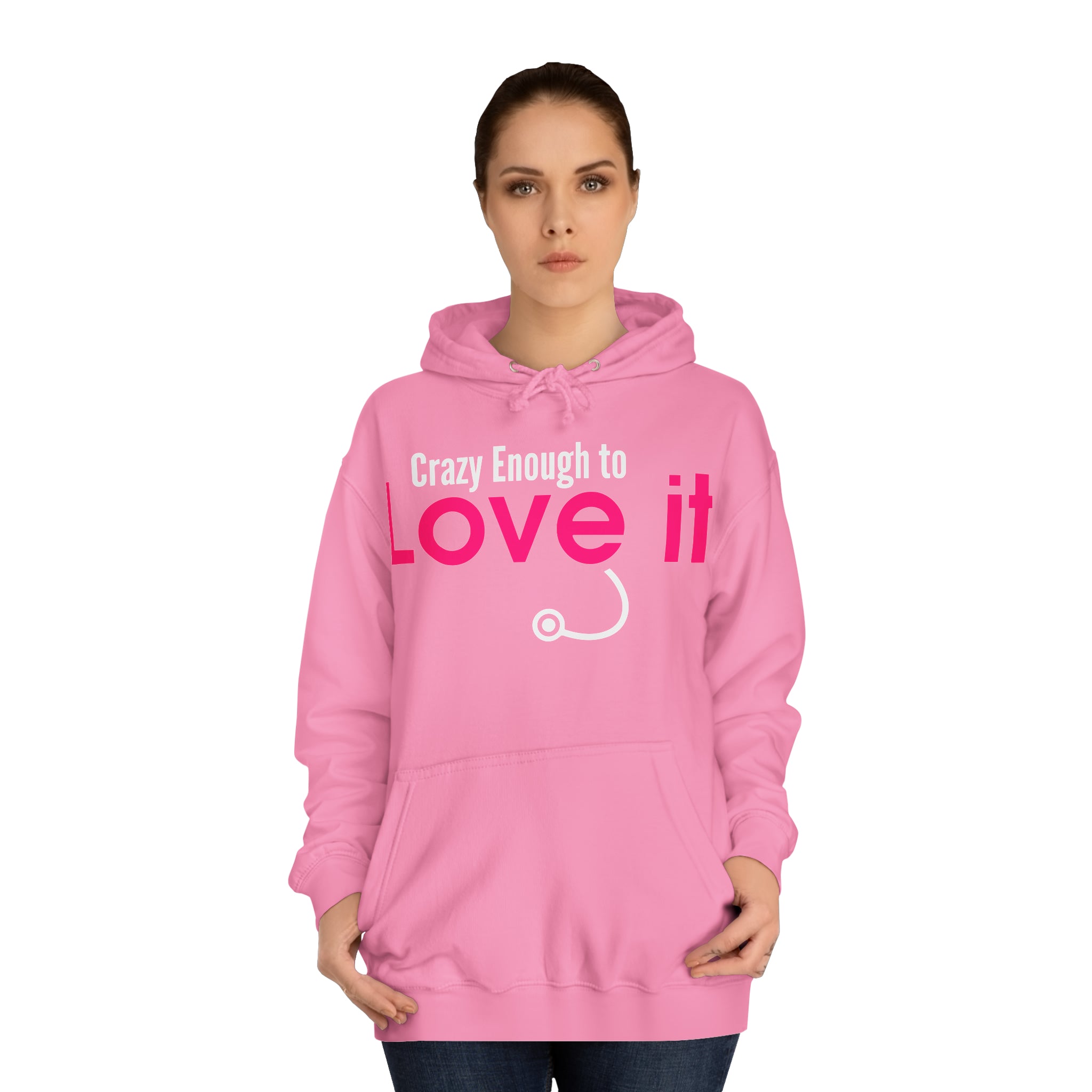 Crazy Enough To Love It Tee