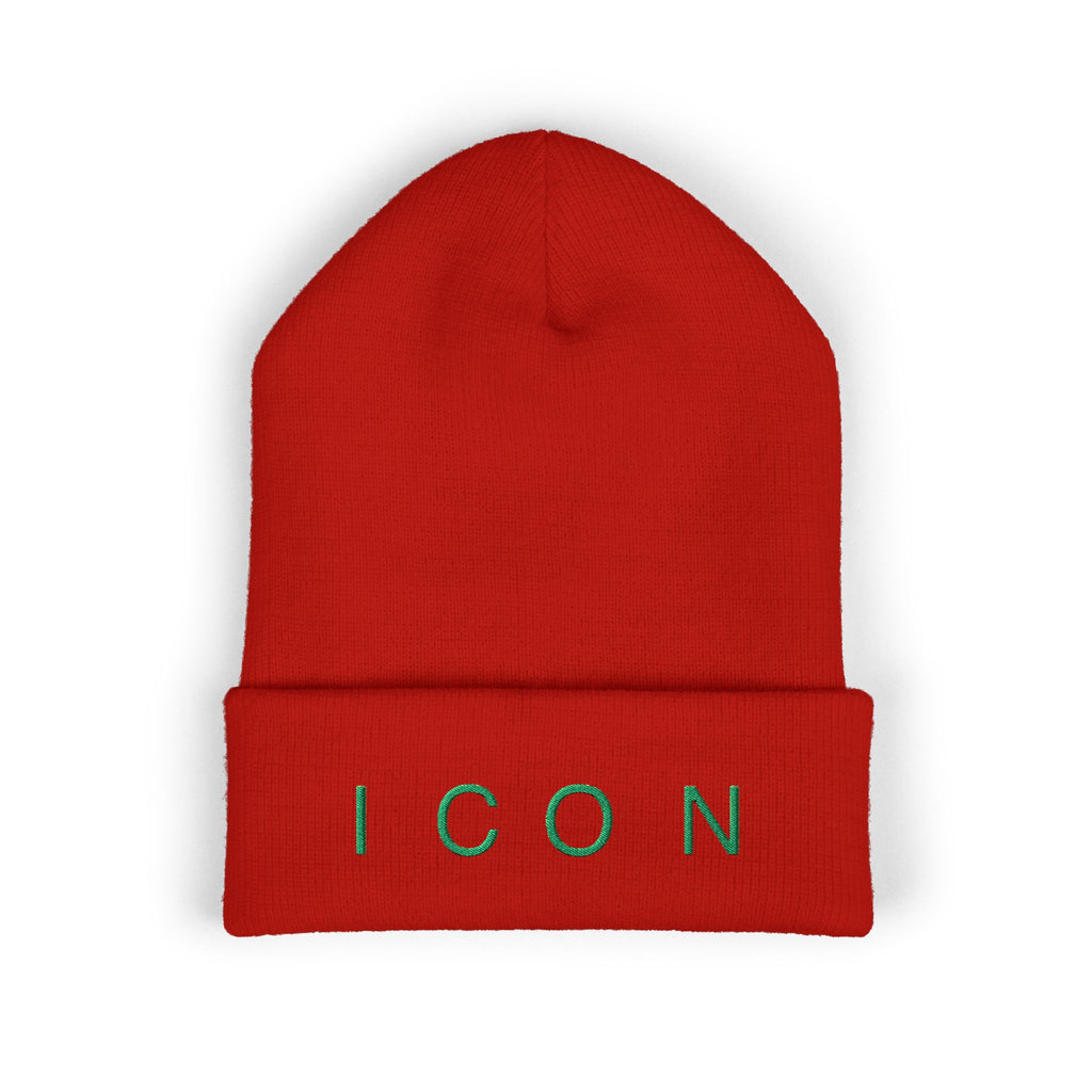 Beanie Icon Embroidered Cuffed Beanie