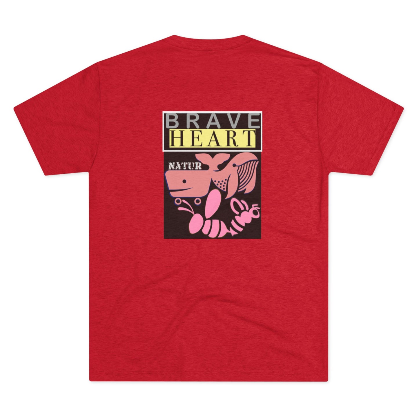 Brave Heart Tri-Blend Unisex T-Shirt