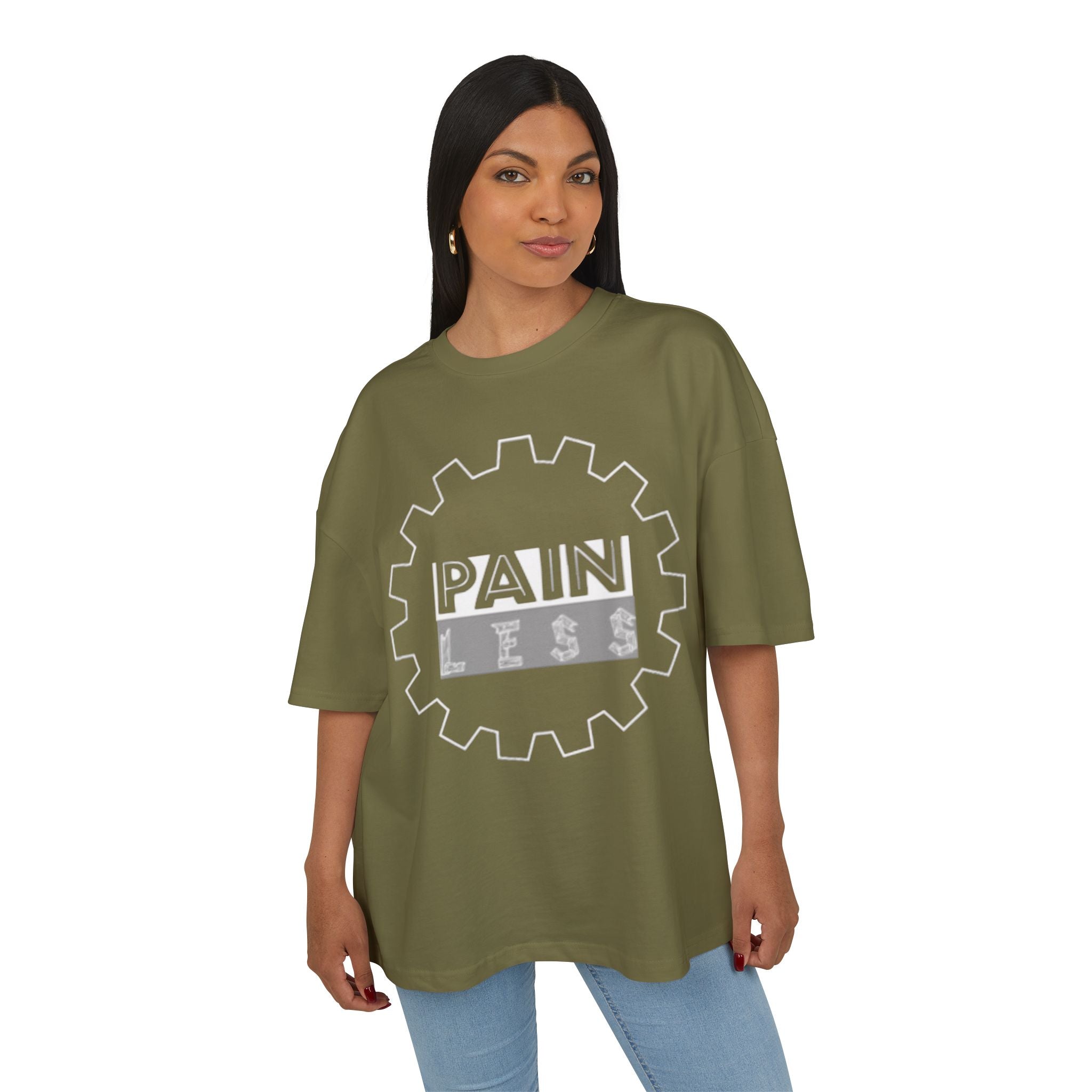T-Shirt - Painless Graphic Print Unisex Ultra Heavy Cotton Box Tee