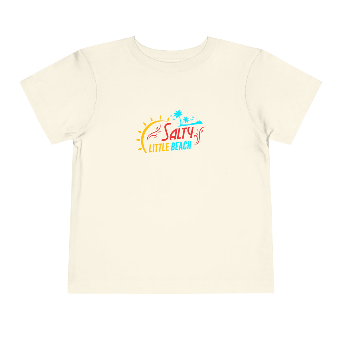 T-shirt pour tout-petits Salty Little Beach 