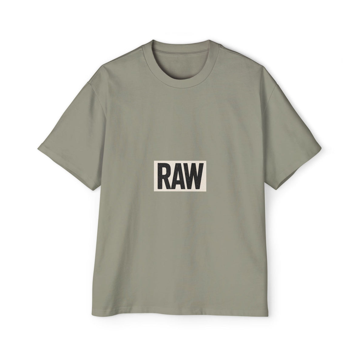 Oversized Tee - Raw Unique Design Printify