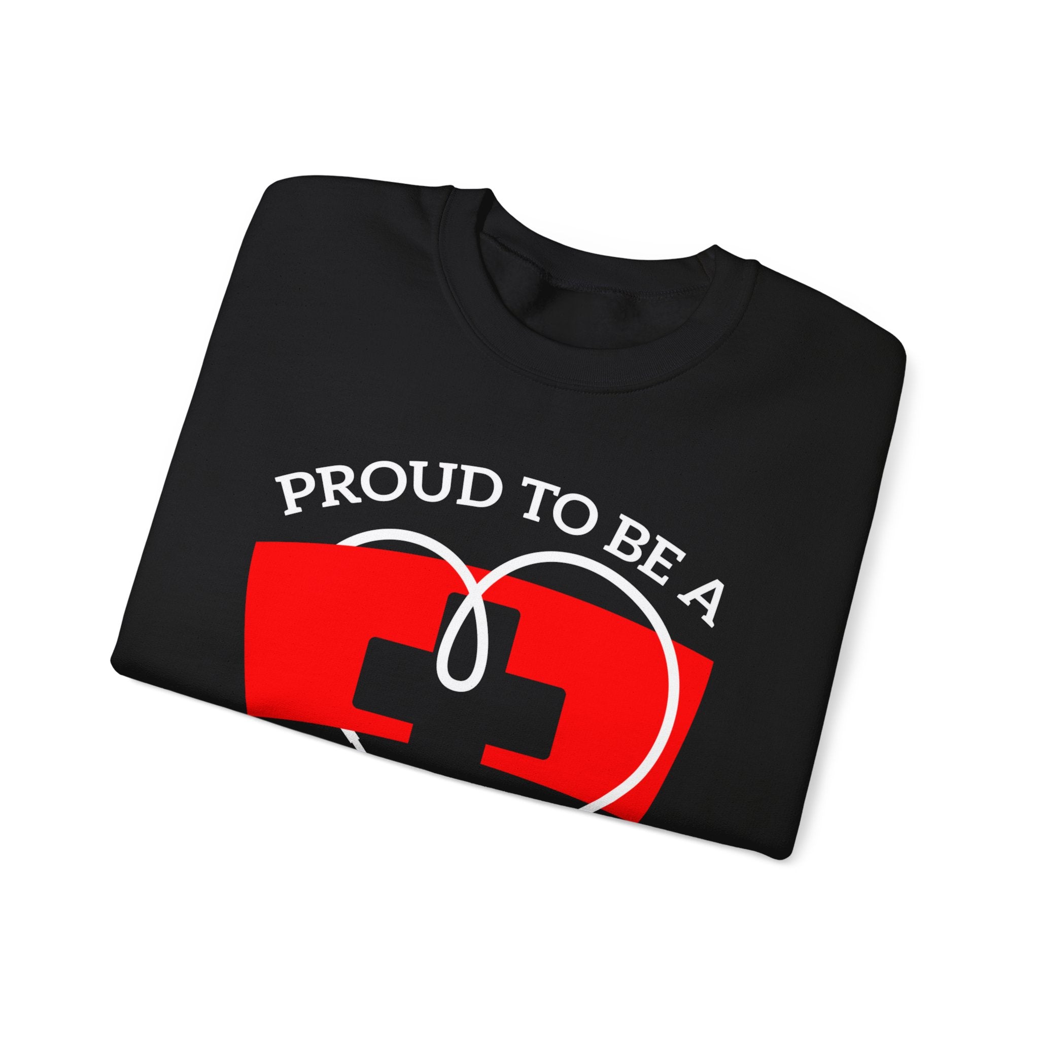 Fier d’être un sweat-shirt unisexe infirmière 
