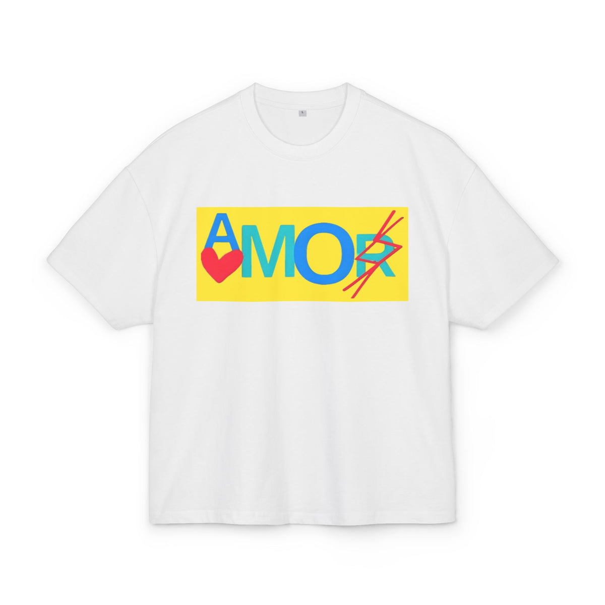 T-Shirt with AmoR X Design - Unisex
