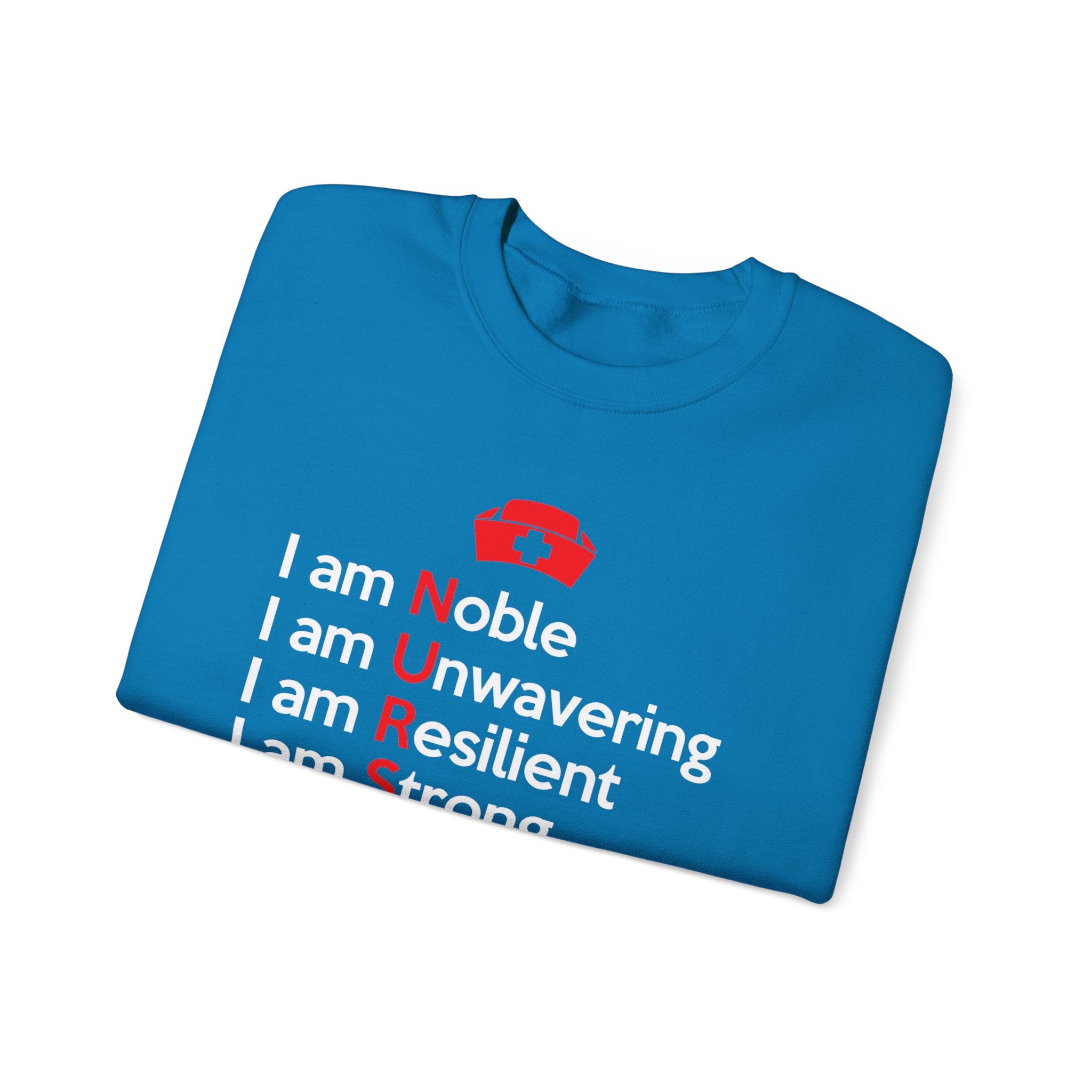 Je suis noble, je suis un sweat-shirt unisexe inébranlable 