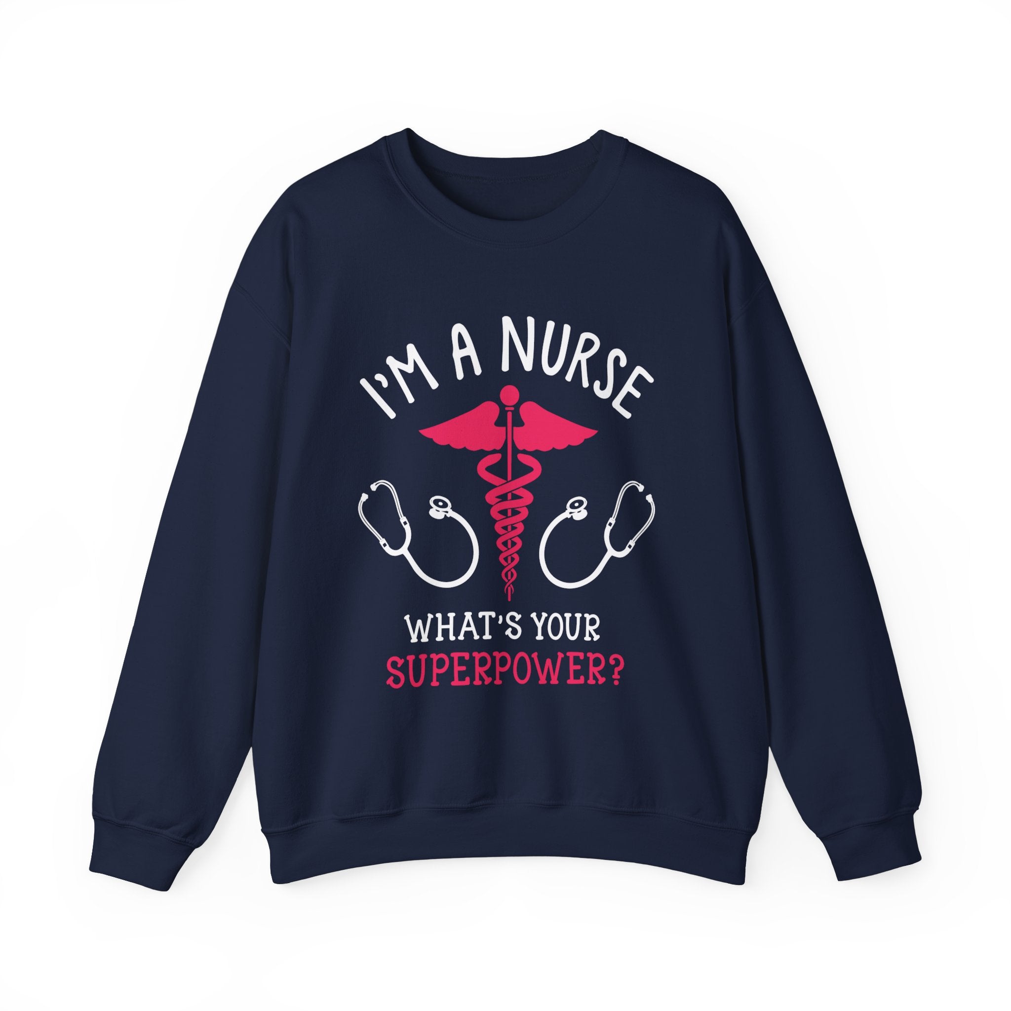 Je suis un sweat-shirt unisexe infirmière 