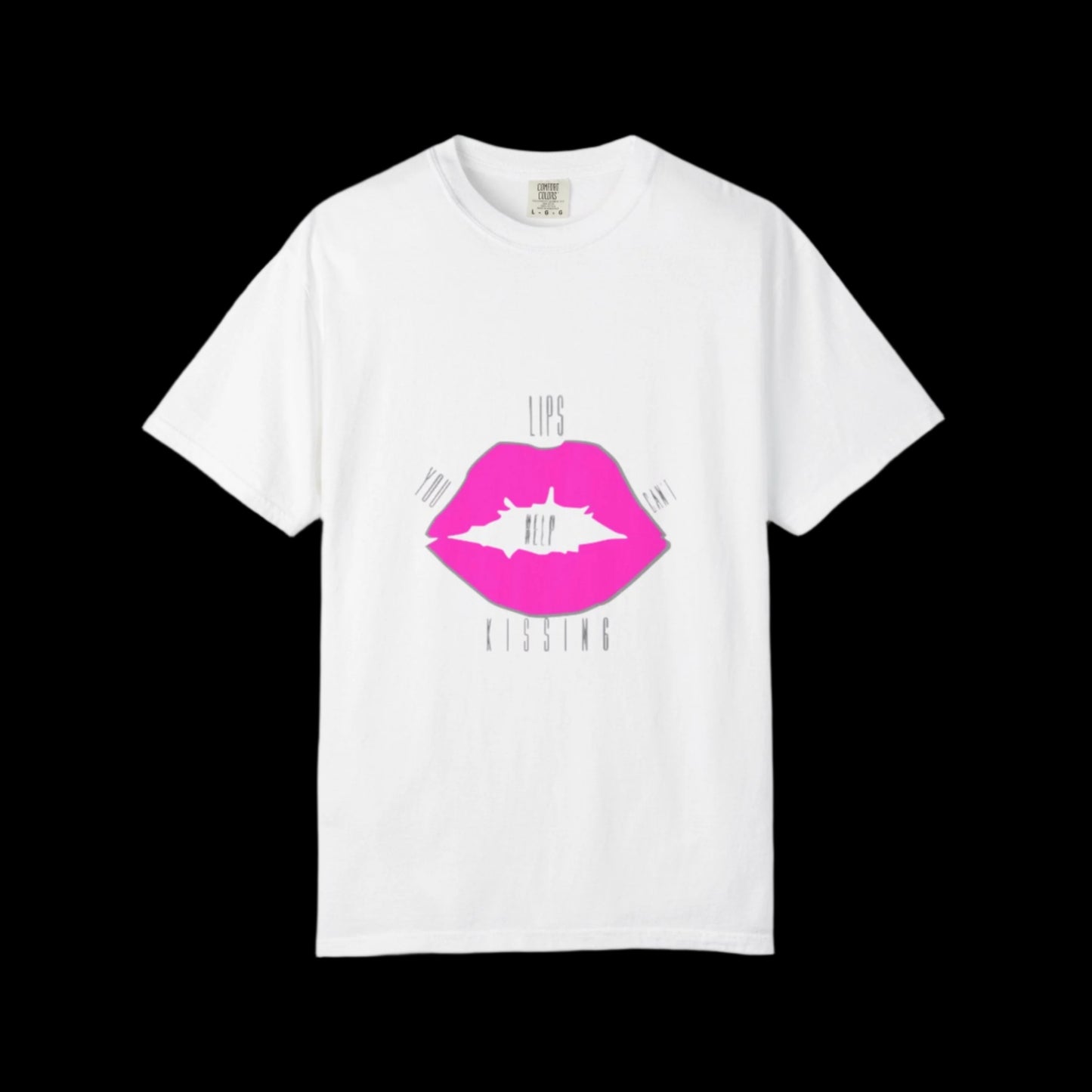 Kiss Mark Graphic Tee, Trendy Unisex T-shirt for Casual Wear, Perfect for Birthdays, Valentine’s Day, or Fun Gatherings, Statement Shirt Printify