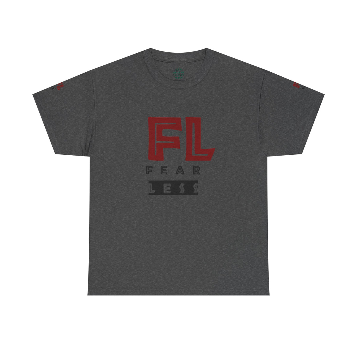 Fearless Graphic Unisex Heavy Cotton Tee - Bold Statement Shirt