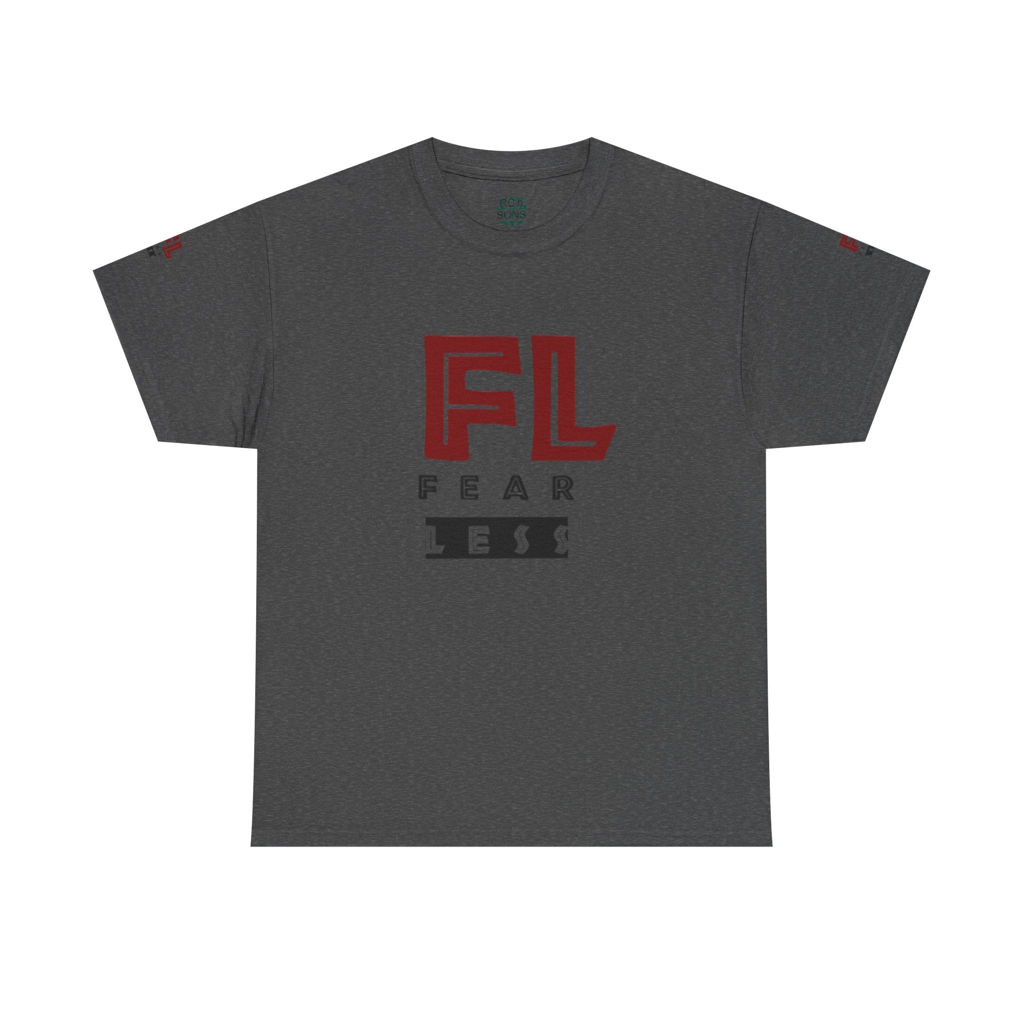 Fearless Graphic Unisex Heavy Cotton Tee - Bold Statement Shirt