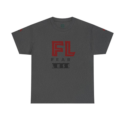 Fearless Graphic Unisex Heavy Cotton Tee - Bold Statement Shirt