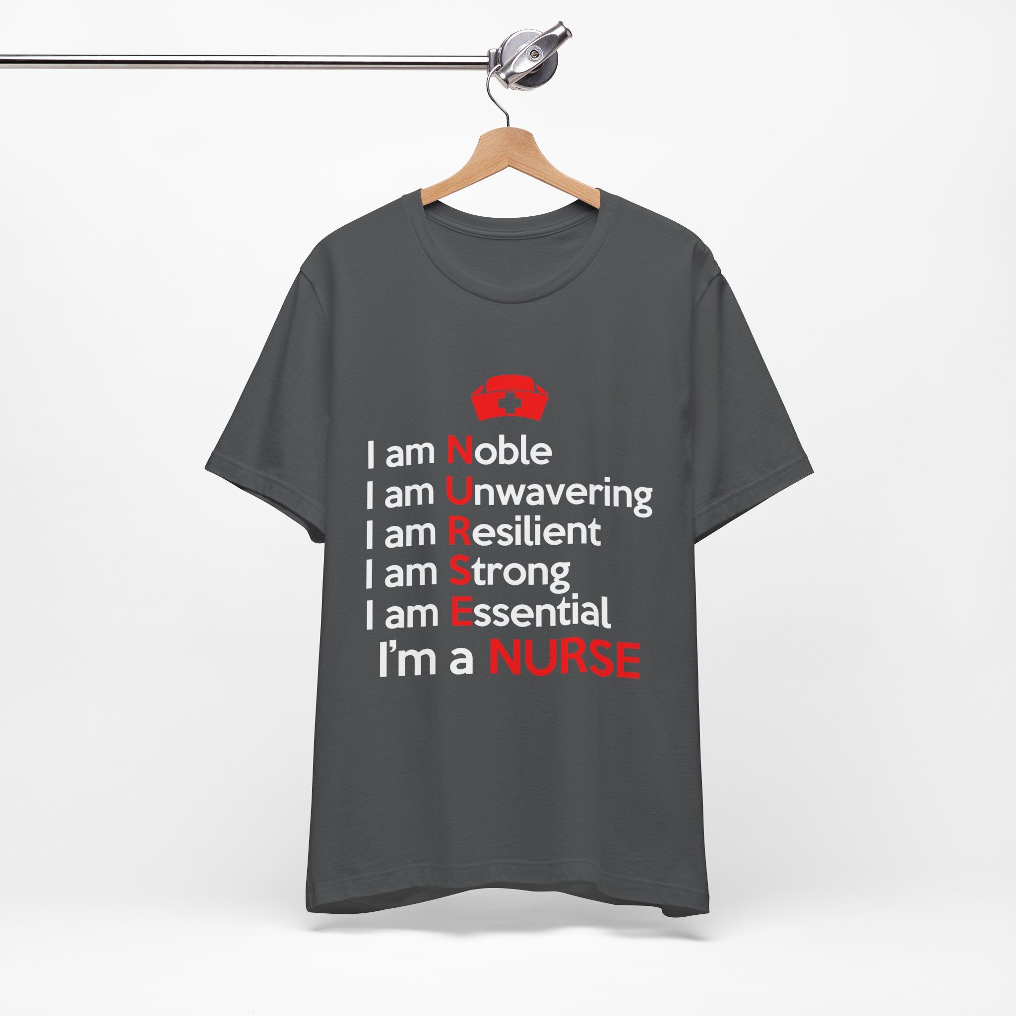 Je suis noble, je suis un tee-shirt unisexe inébranlable 