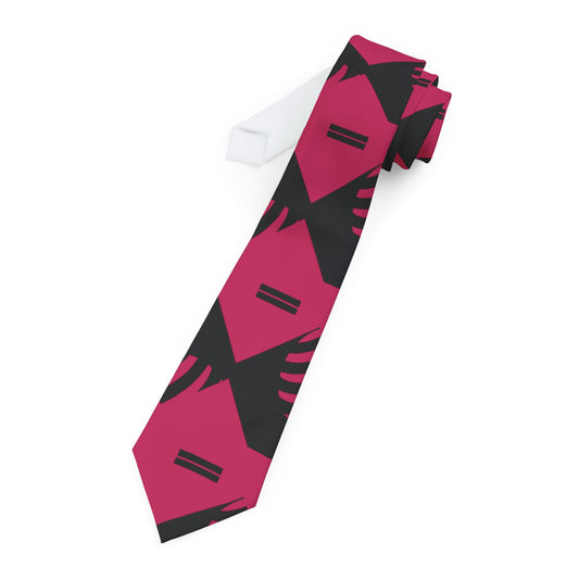 Bold Graphic Necktie, Unique Gift for Men, Fashion Accessory, Statement Tie for Parties, Weddings, and Business Attire