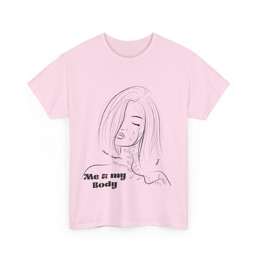 Unisex Faded Cotton Me my Body  Tee