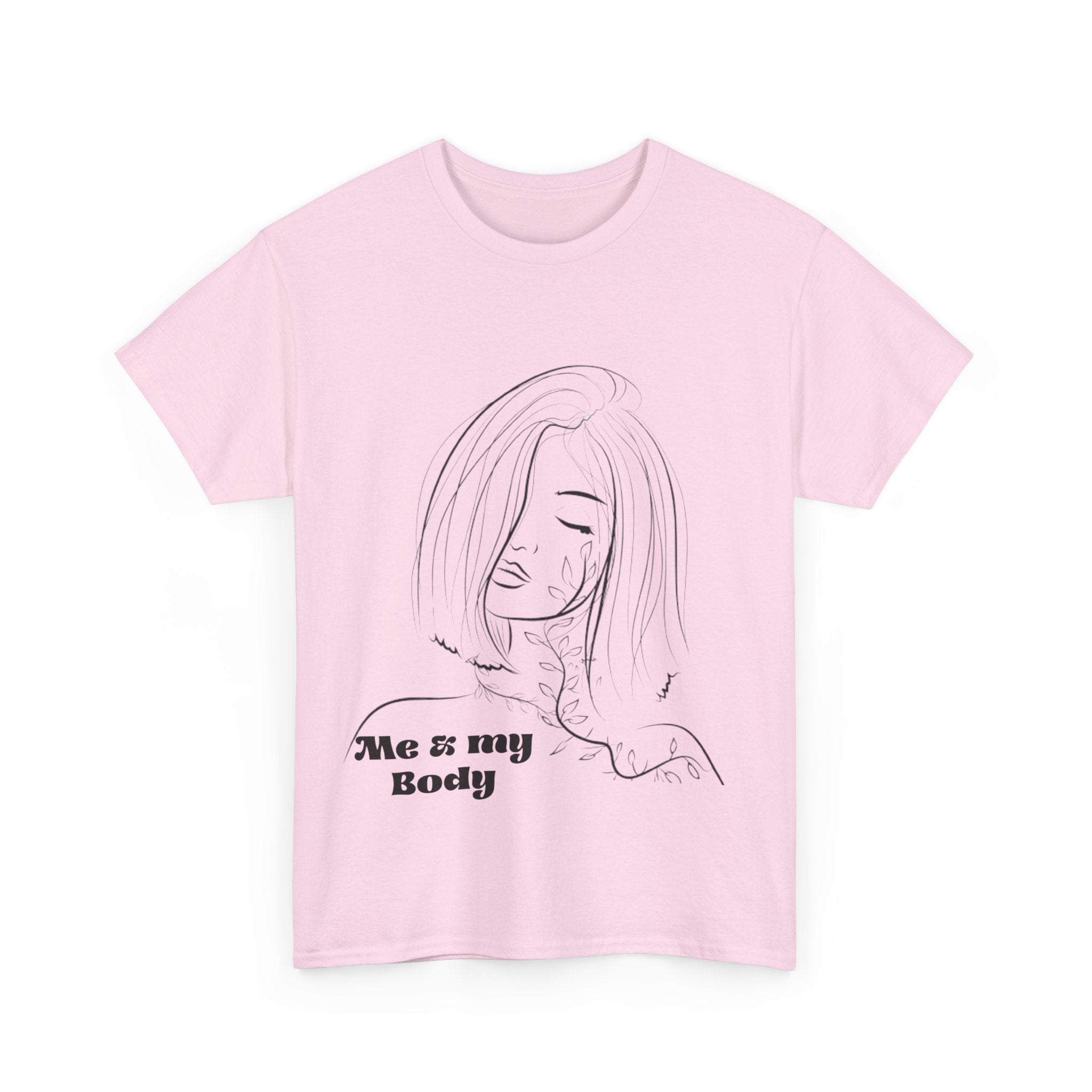 Unisex Faded Cotton Me my Body  Tee