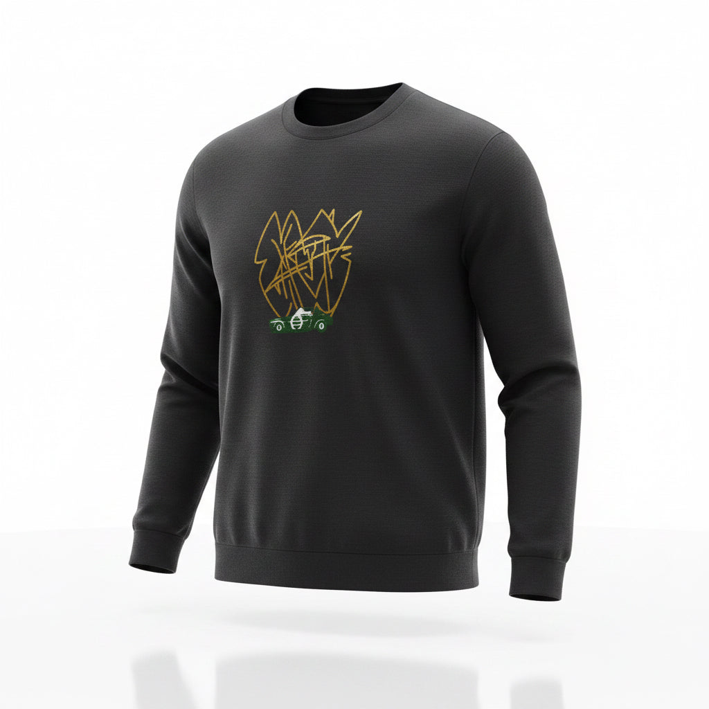 Loaded Crewneck Sweatshirt — 'Loaded' Graphic Pullover