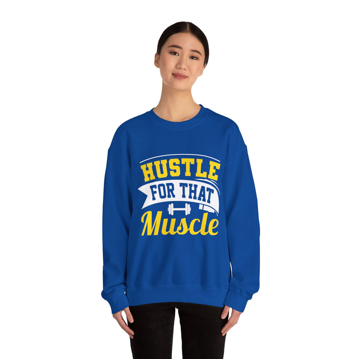 Hustle For That Muscle Sweat-shirt unisexe 