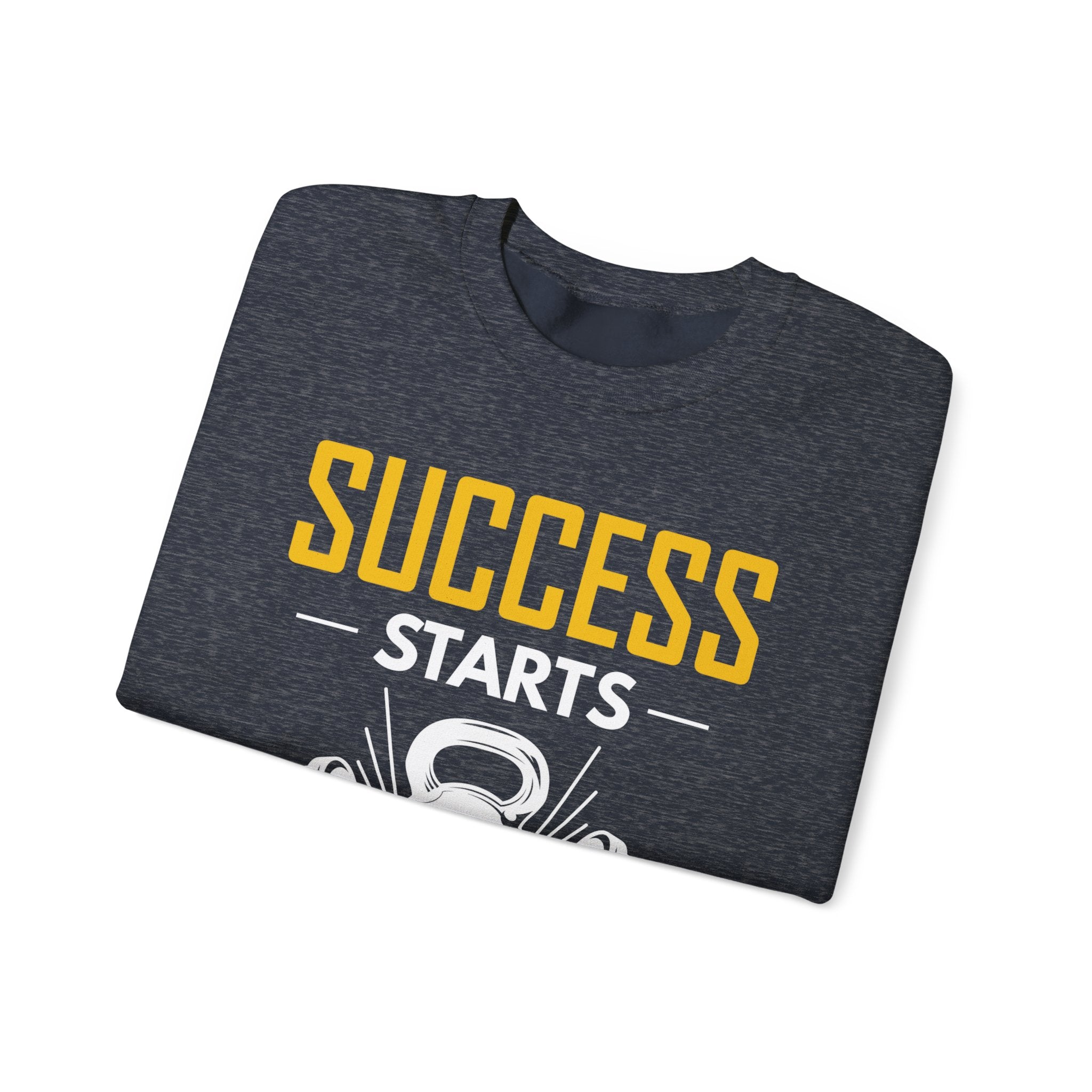 Le succès commence par le sweat-shirt unisexe d’autodiscipline 