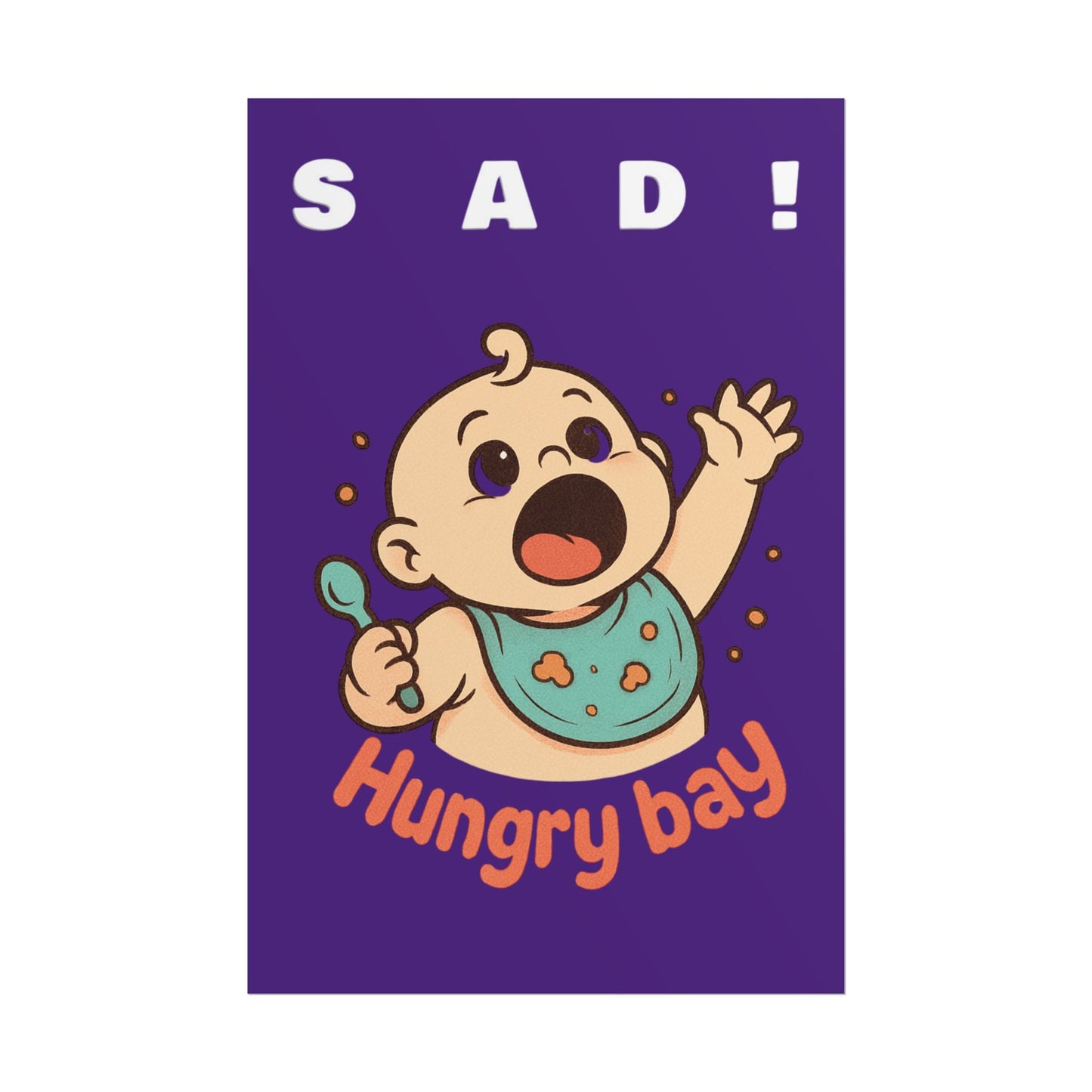 Poster Print - Feed the Children of the World Printify