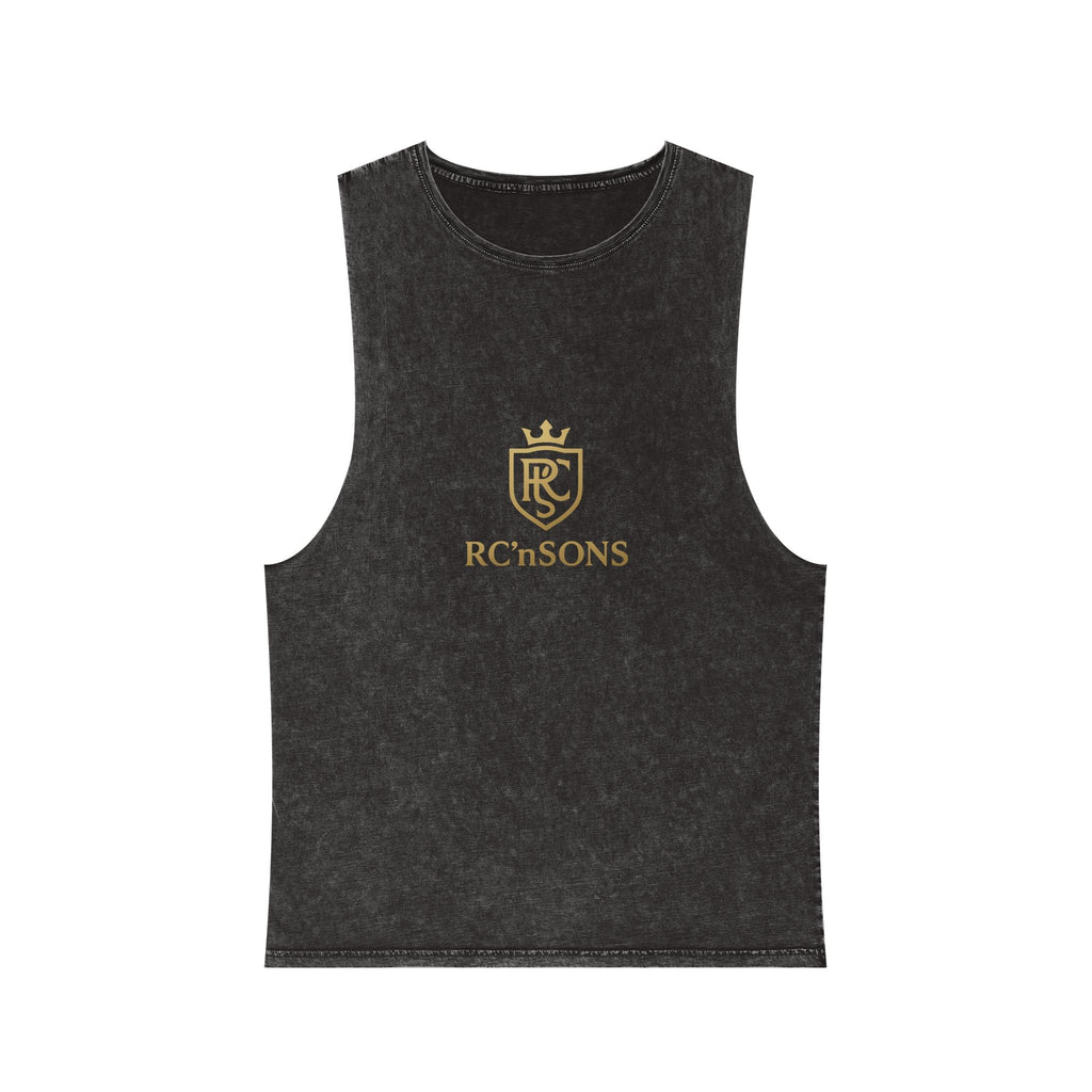 Stonewash Tank Top for Casual Comfort | Unisex Summer Apparel, Streetwear, Workout Gear, Festival Outfit, Gift Idea Printify