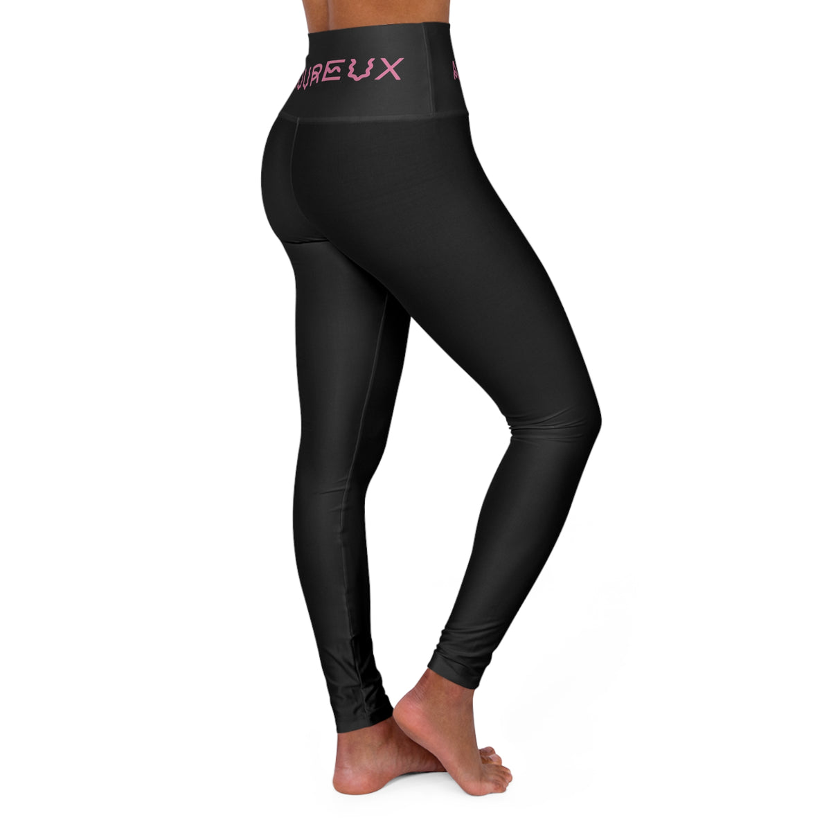 Amourös High Waisted Elastic leggings Sublimated