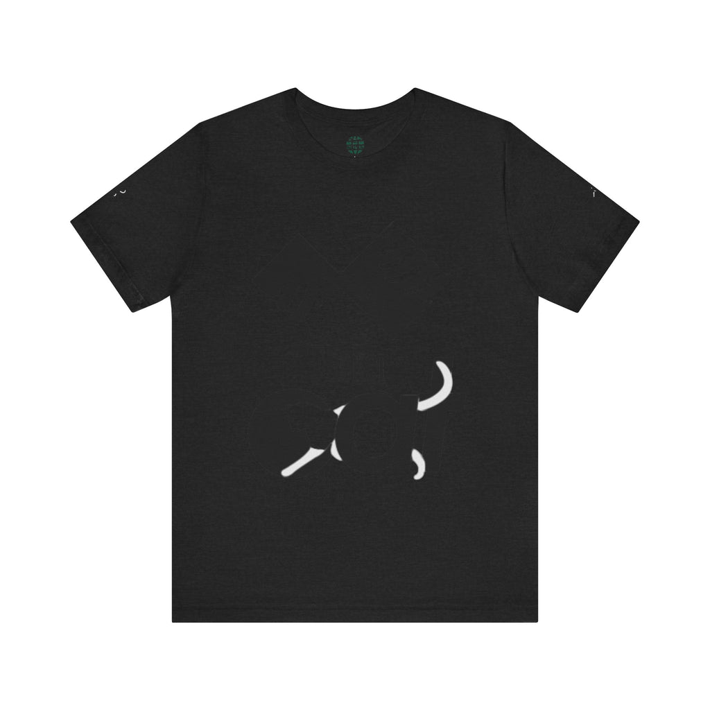 Flicker Cat Graphic Tee - Unisex Jersey Short Sleeve T-Shirt for Cat Lovers
