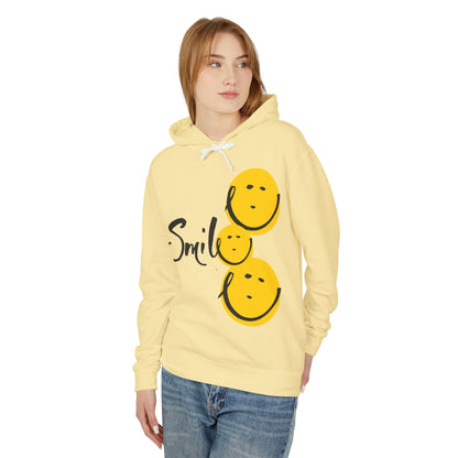 Smile Lightweight Hooded Sweatshirt