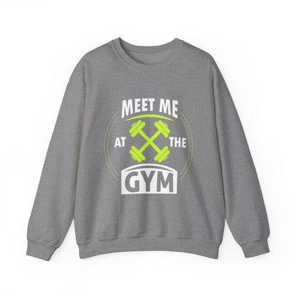 Rencontrez-moi au sweat-shirt unisexe du gymnase 