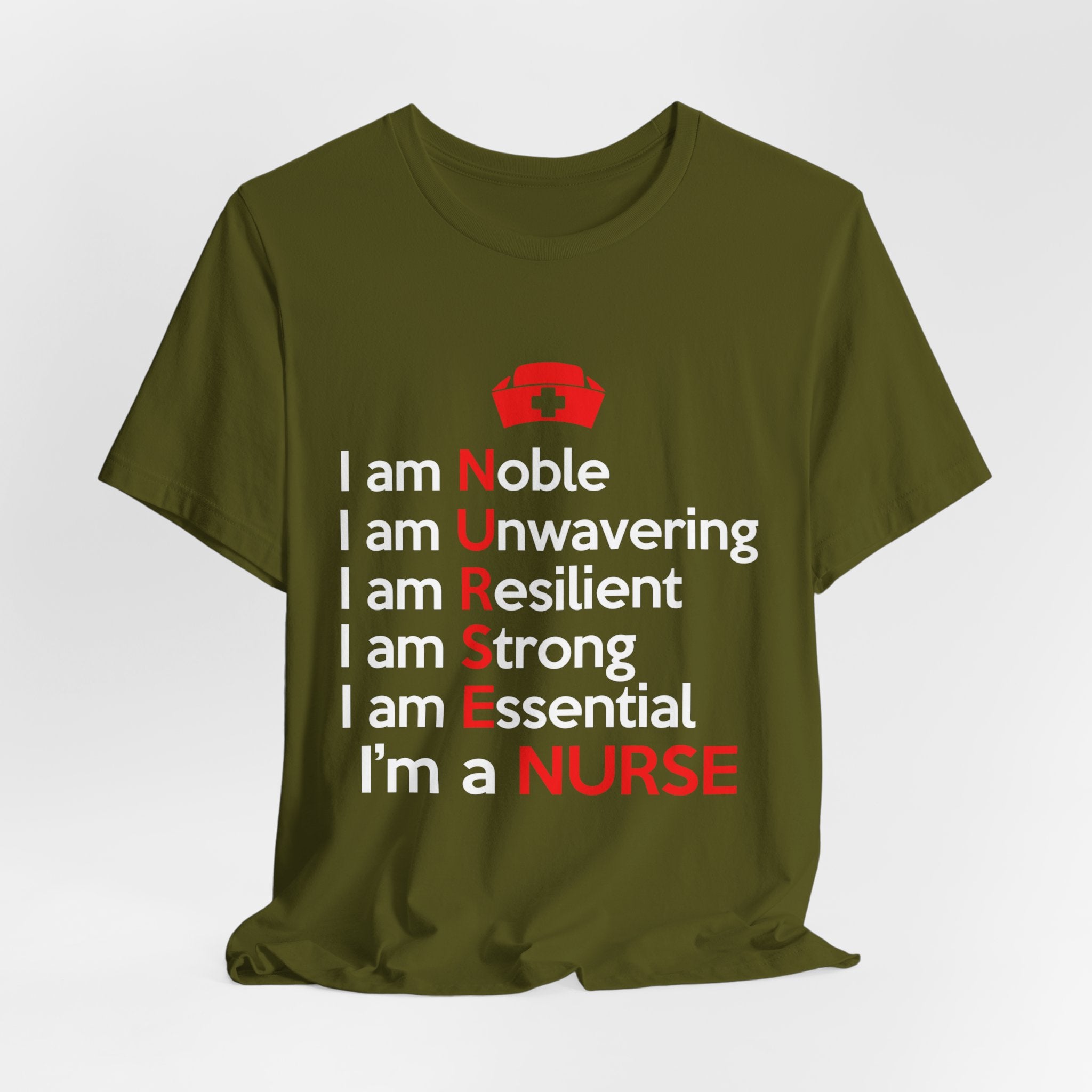 Je suis noble, je suis un tee-shirt unisexe inébranlable 