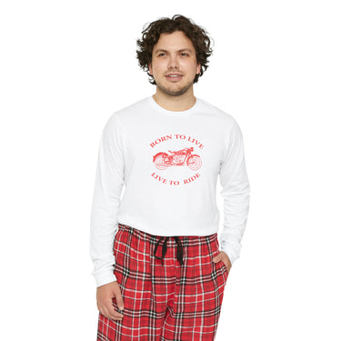 Men's Long Sleeve Pajama Set