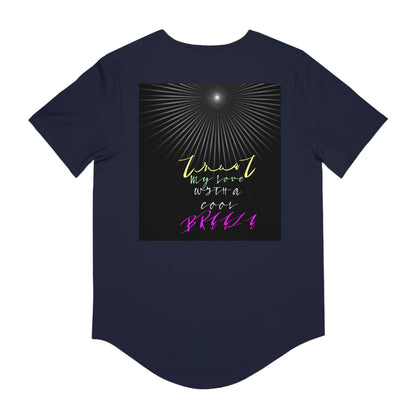 Men's Jersey Curved Hem Tee