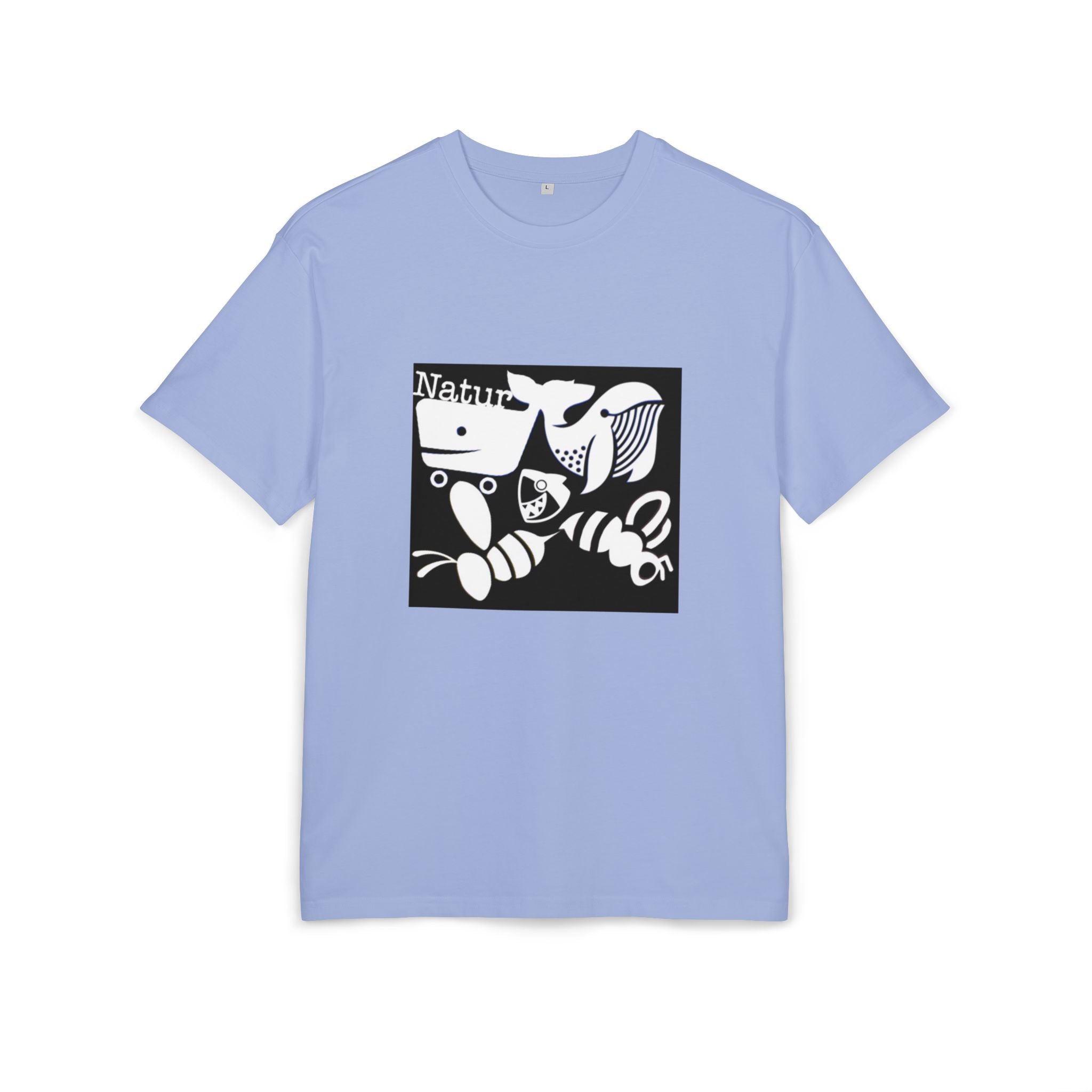 Nature-Inspired Oversize Tee - Unisex Graphic T-Shirt, Eco-Friendly Fashion, Casual Wear, Gift for Nature Lovers, Streetwear