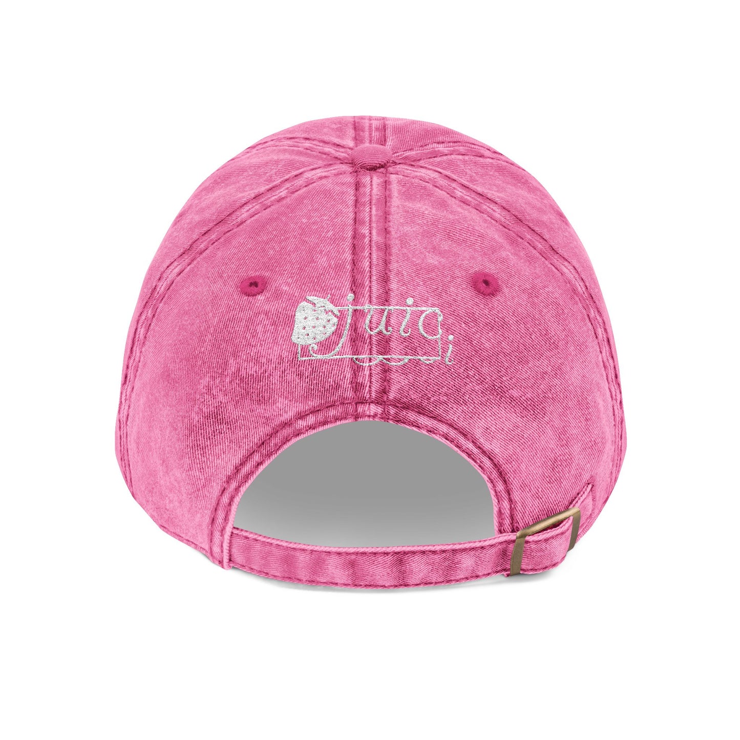 Embroidered Vintage Cap - Juic Cap Design
