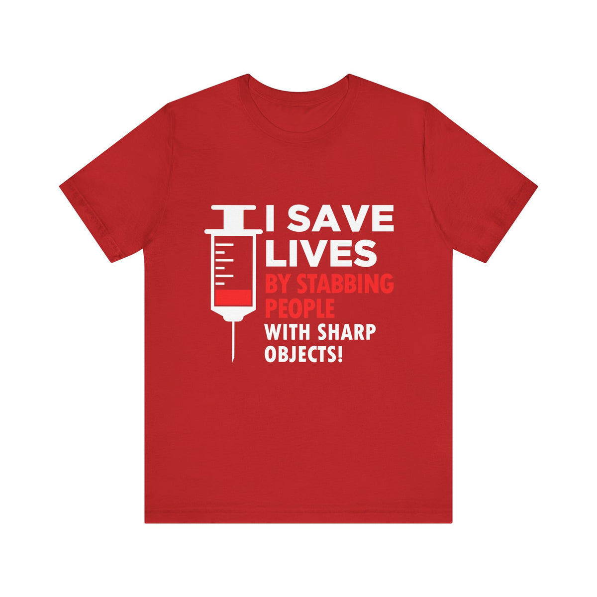 Je sauve des vies Tee unisexe 