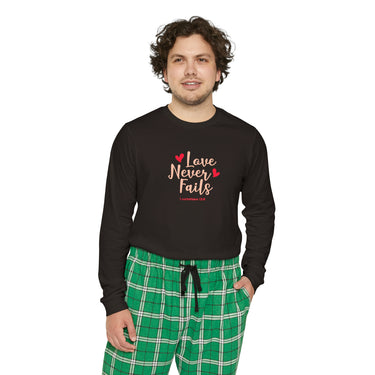 Men's Long Sleeve Pajama Set